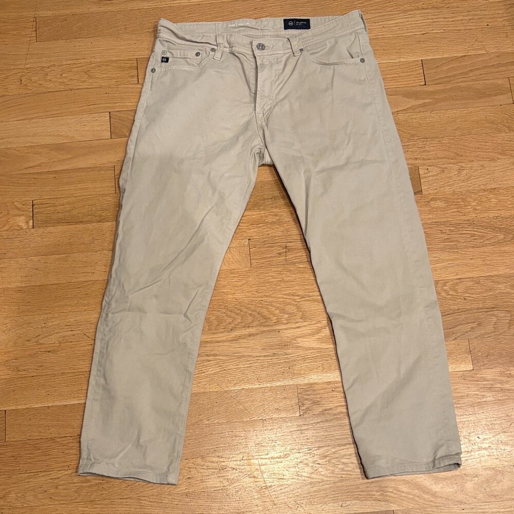 Men's AG Sueded Stretch Chinos (Tellis/Modern Slim) 32 x 34